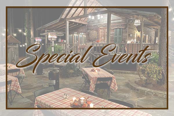 Special Events at Rustic Pines