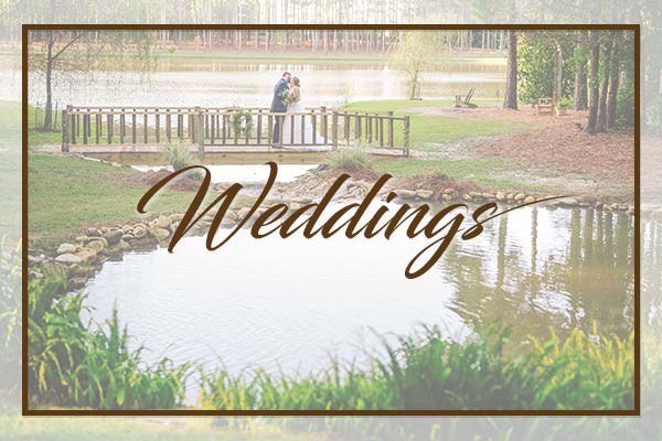 Weddings at Rustic Pines